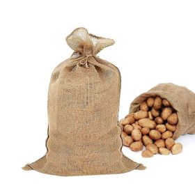 1PC 22inch*36inch Jute Food Storage Bag with String, an Eco-Friendly Food Storage Bag, a Kitchen Essential