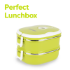 GLIDER LB-P32 Green Bento Premium Lunch Box & Food Storage Container